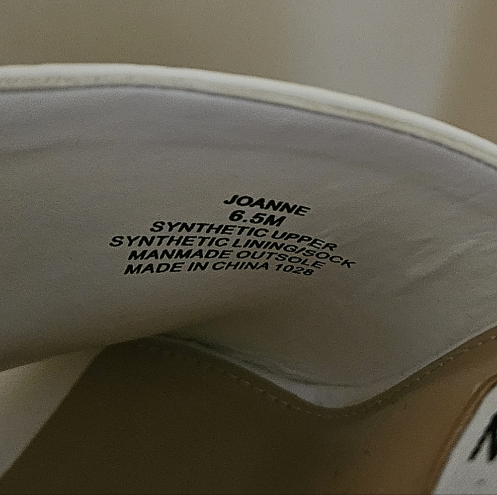Steve Madden Joanne White Wedges - Picture 4 of 5